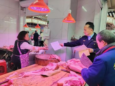 施秉縣開展禁用“生鮮燈”排查，確保生鮮“素顏”上市